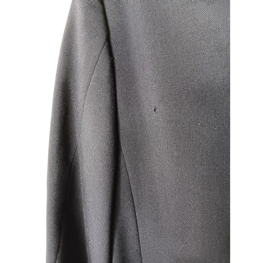 Sandro Paris Blazer Jacket FR 48 US 38 Navy Wool Double Breasted Mens Oversized
